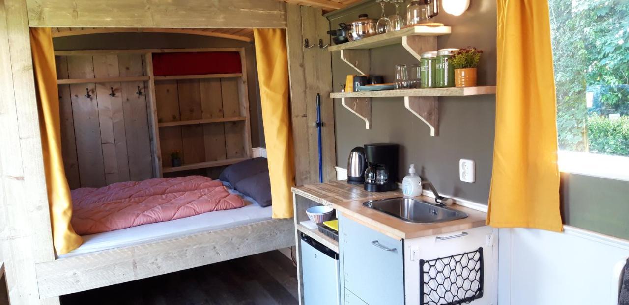 Slaaphuisjes Op Wielen Buitenwedde Westerwolde Esterno foto